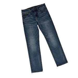 American Eagle Next Level Flex Slim Straight Jeans Womens 28x28 Medium Wash